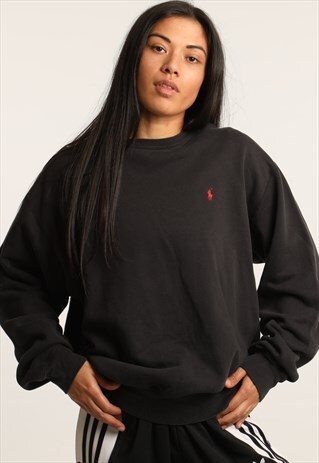 VINTAGE RALPH LAUREN EMBROIDERED SWEATSHIRT