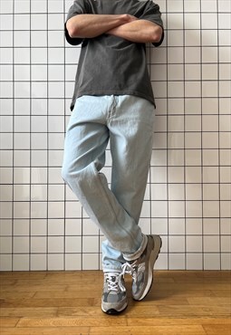 Vintage LEVIS Jeans Denim Pants 80s Blue/ Orange Tab