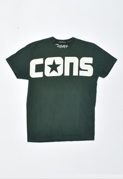 Vintage 90's Converse T-Shirt Top Green