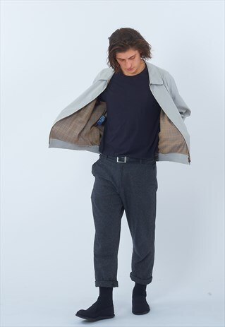 VINTAGE BURBERRY 1970'S HARRINGTON JACKET