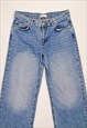 GINA TRICOT LOW WIDE DEADSTOCK JEANS STONEWASH