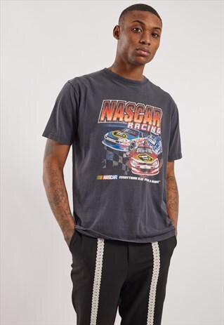 VINTAGE NASCAR GRAPHIC PRINT T-SHIRT