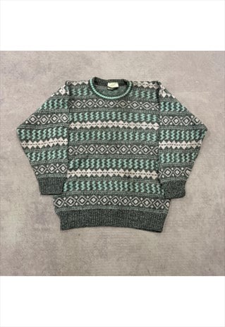 Vintage Knitted Jumper Women's S