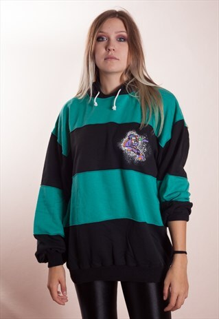 OLDSCHOOL PRINTED HOODIE FROM THE 90S