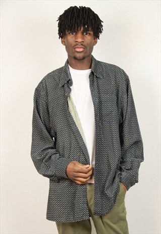 VINTAGE CORD PATTERNED SHIRT