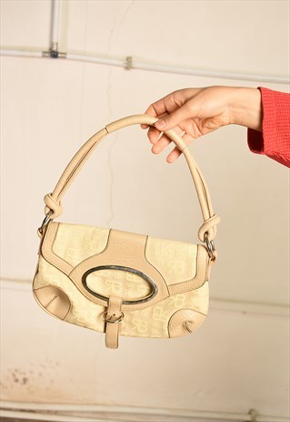 VINTAGE Y2K RETRO RENATO BALESTRA MONOGRAM MINI SHOULDER BAG