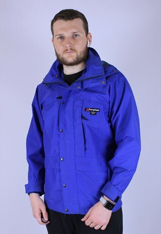 VINTAGE BERGHAUS GORE-TEX JACKET RARE S/M
