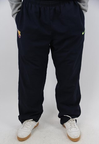 VINTAGE NIKE FC BARCELONA TRACKSUIT BOTTOMS