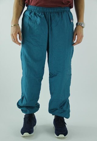 90'S TRACK PANTS TURQUOISE XL