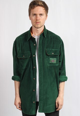 VINTAGE ABERCROMBIE & FITCH CORDUROY SHIRT