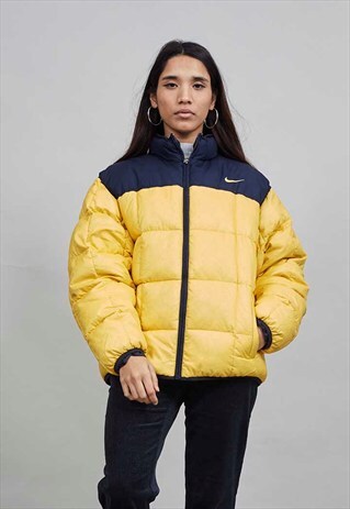 VINTAGE 90'S MULTI COLOURED DOWN OVERSIZED NIKE PUFFER JACKE