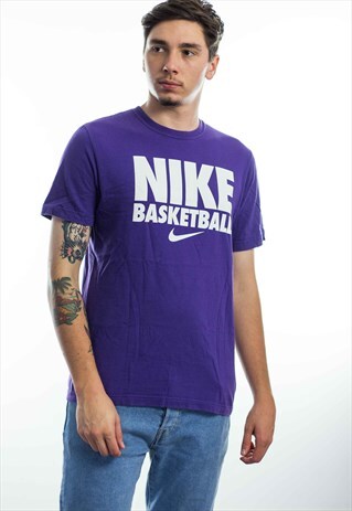 VINTAGE NIKE LOGO T-SHIRT 90S M 6.1