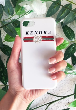 FASHION TRASH MONOGRAM LOGO PHONE CASE