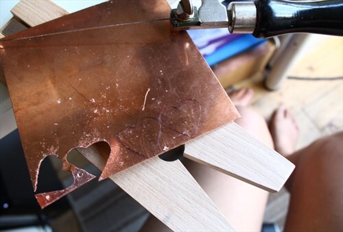 The sawing bench