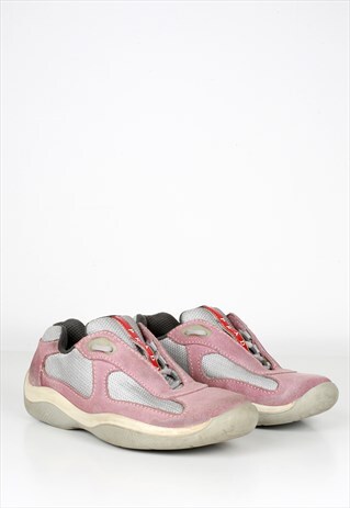 prada pink trainers