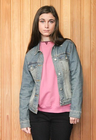 VINTAGE 1990S BLUE DENIM JACKET