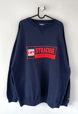 Vintage Puma Syracuse football blue sweatshirt XXL 