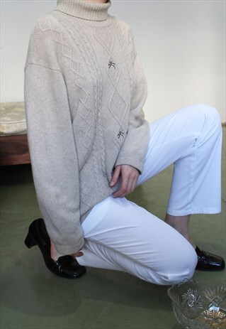 VIRGIN WOOL BLEND SWEATER