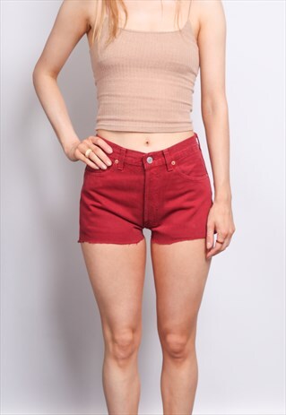 90s denim shorts outfit