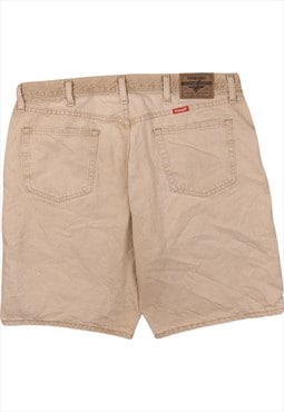 Vintage 90's Wrangler Shorts Baggy Chino Beige Cream 40