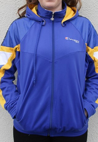 VINTAGE CHAMPION TRACK JACKET SIZE WOMEN'S S/M
