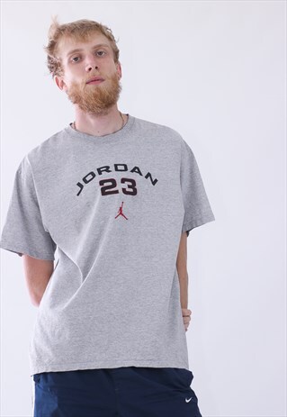VINTAGE MENS JORDAN 23 BIG LOGO JUMPMAN T-SHIRT