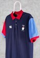 SIX NATIONS RUGBY SHIRT POLO CANTERBURY LARGE