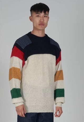 VINTAGE RARE CASTELBAJAC FOR ICEBERG PADDED SHOULDER JUMPER