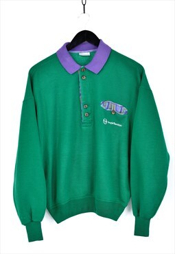 Vintage Sergio Tacchini Jumper Sweatshirt