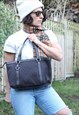 Vintage Y2K Gucci monogrammed shoulder bag in brown