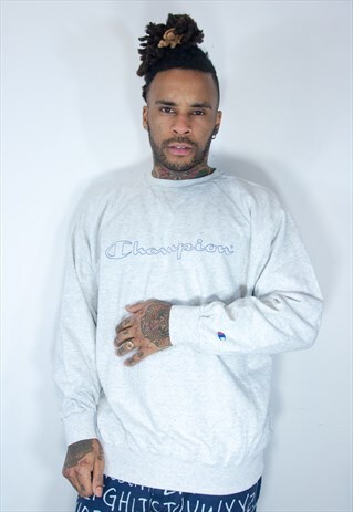 CHAMPION EMBROIDED VINTAGE SWEATSHIRT