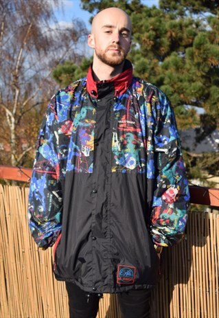 RETRO WINDBREAKER RARE PATTERN