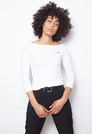 VINTAGE 90S NIKE WHITE TOP