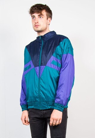 ADIDAS 90'S COLOURBLOCK TRACKSUIT JACKET TOP
