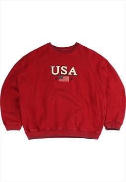 Vintage 90's C&B Sweatshirt USA Spellout Heavyweight