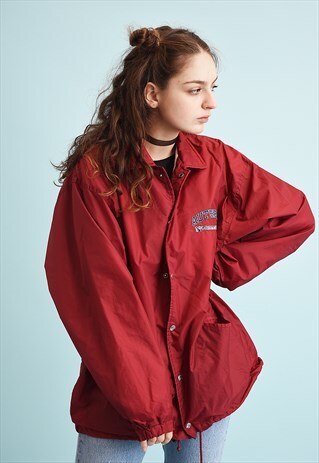 90'S RETRO ATHLEISURE SPORTS SHELL OVERSIZED JACKET