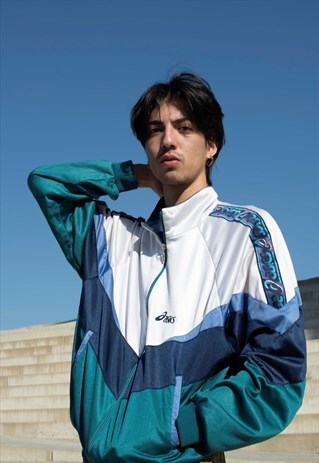 VINTAGE 90S ASICS TRACKTOP