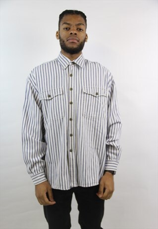 VINTAGE 90'S STRIPED SHIRT