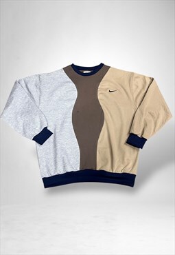 Reworked Nike Embroidered Sweatshirt