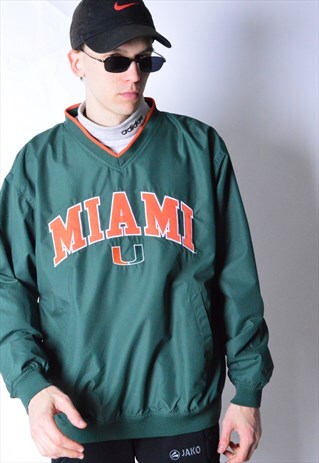 GREEN MIAMI UNIVERSITY JACKET