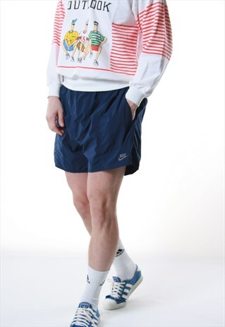 90S VINTAGE NIKE SPORTS SHORTS LOGO OVERSIZED 13243
