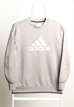 Vintage Adidas Sports Crewneck Sweatshirt Grey S
