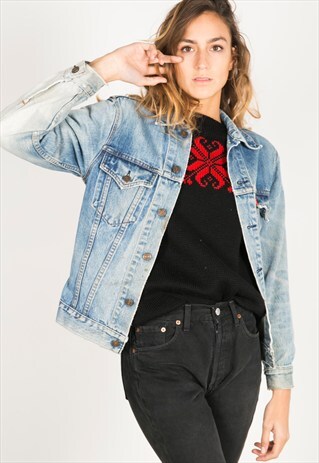 VINTAGE 80S LEVI'S DENIM JACKET / R0965