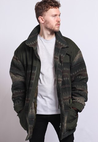 VINTAGE AZTEC INCA JACKET