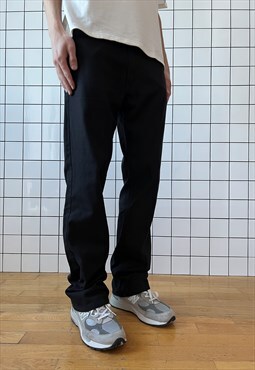Vintage LEVIS Pants Work STA-PREST Trousers 80s Black
