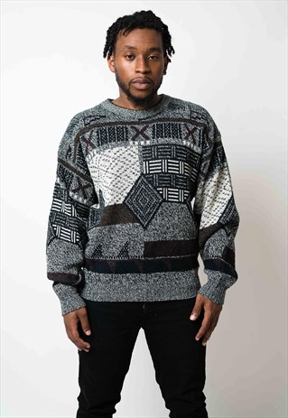 VINTAGE PATTERNED JUMPER