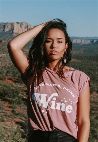 SAVE WATER DRINK WINE TANK