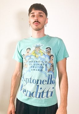 Vintage Antonello Venditti 1995 collectible t-shirt 
