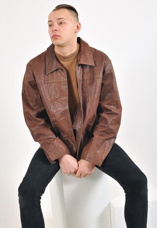 VINTAGE 90'S SUEDE LEATHER JACKET