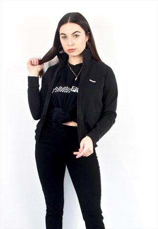 90'S RETRO BLACK SOFT JACKET